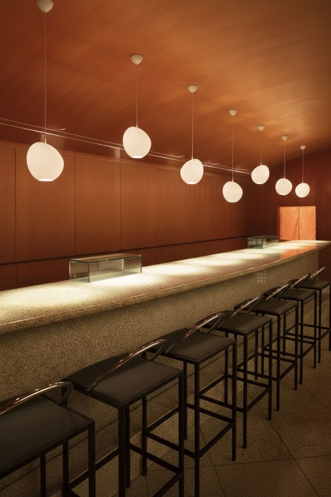 Cobble Pendant installation