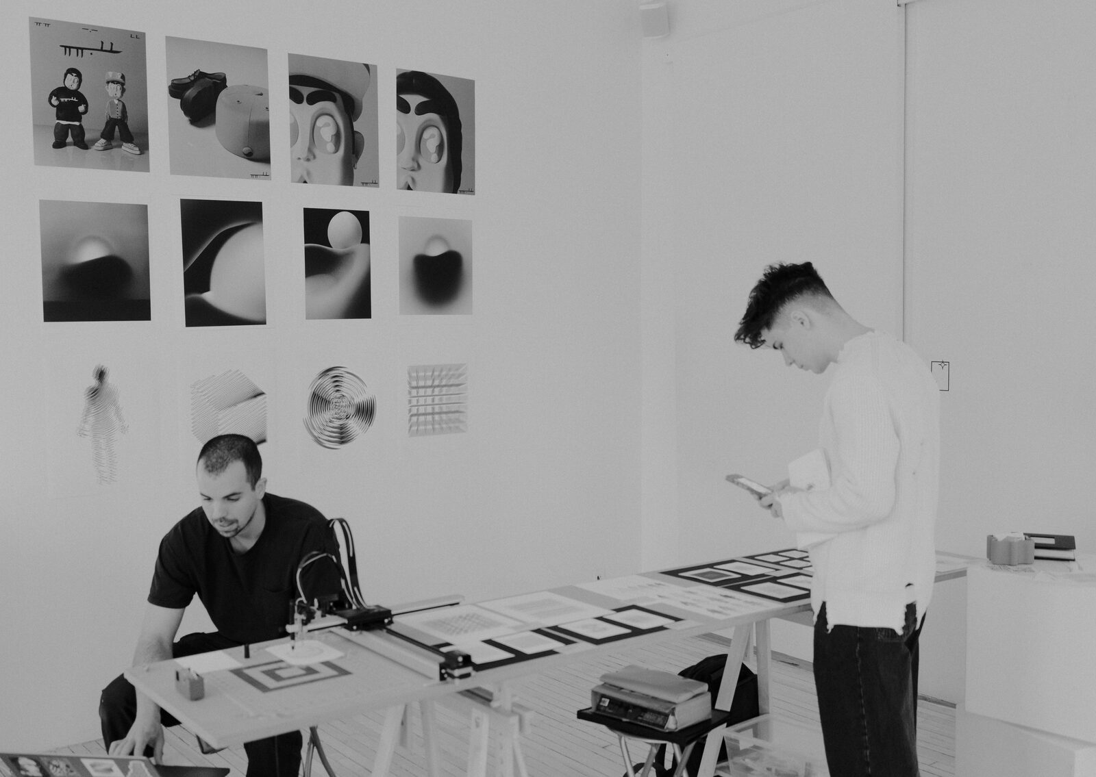 Open Studio exhibit