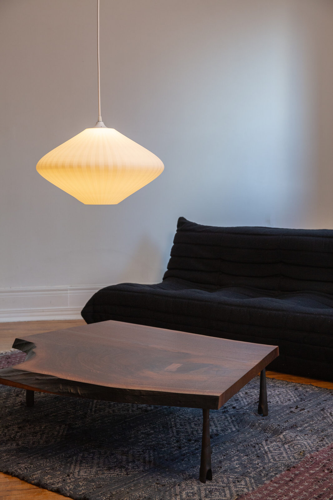 Pleat Pendant in living room